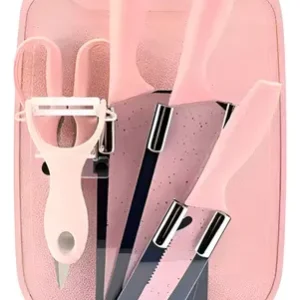 SET DE CUCHILLOS CON PEDESTAL